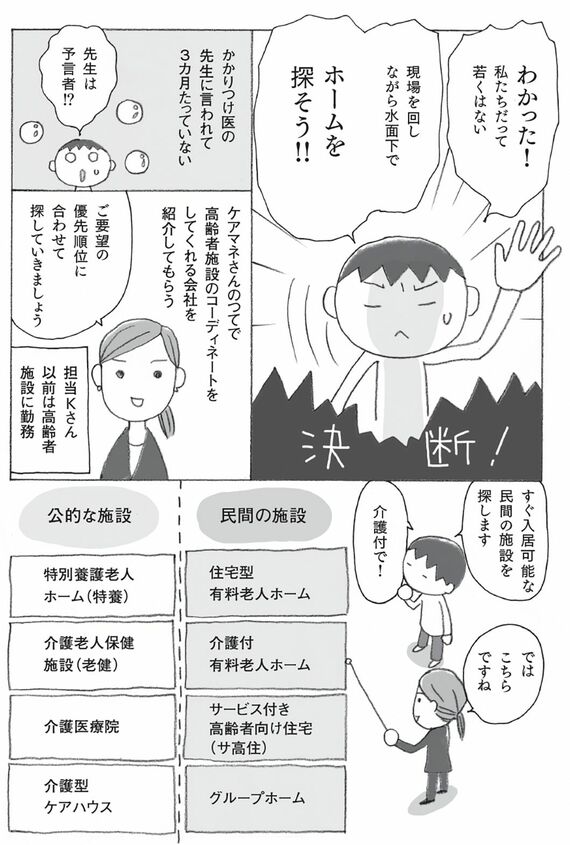 『マンガで解決 老人ホームは親不孝？』
