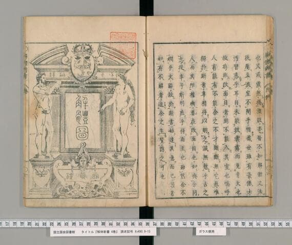 解體新書4巻序圖1巻