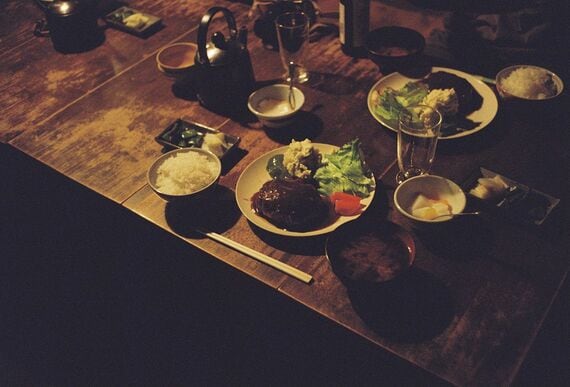 八島湿原の山小屋の食