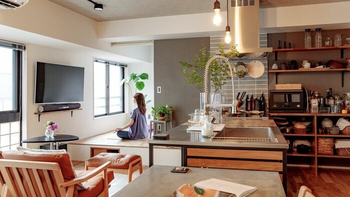 ヨガスペースで集中してレッスンを行える