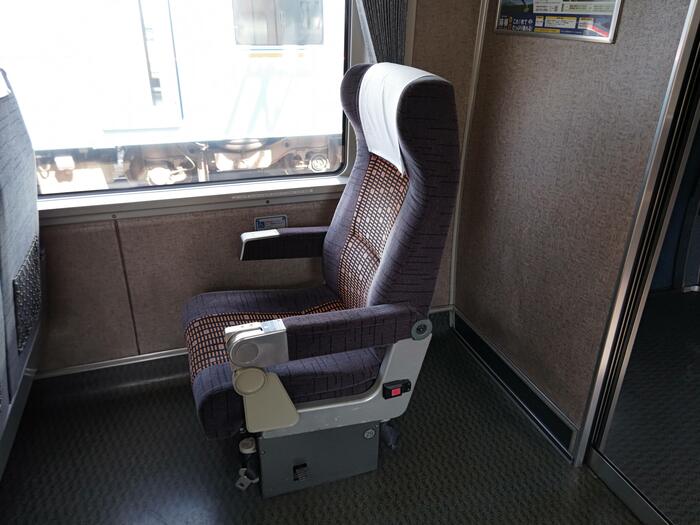 8号車の車いす対応座席