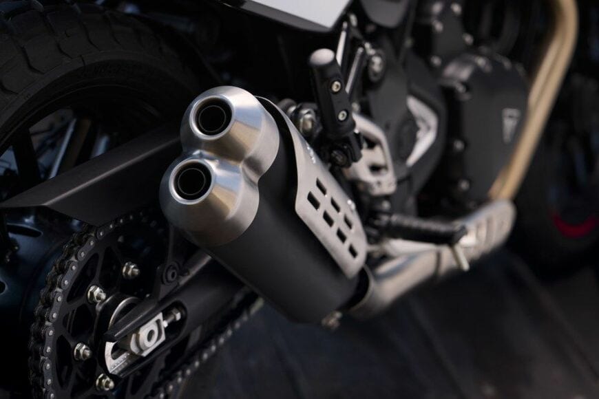 トライアンフの新型バイク「トラッカー400」（写真：トライアンフモーターサイクルズジャパン）