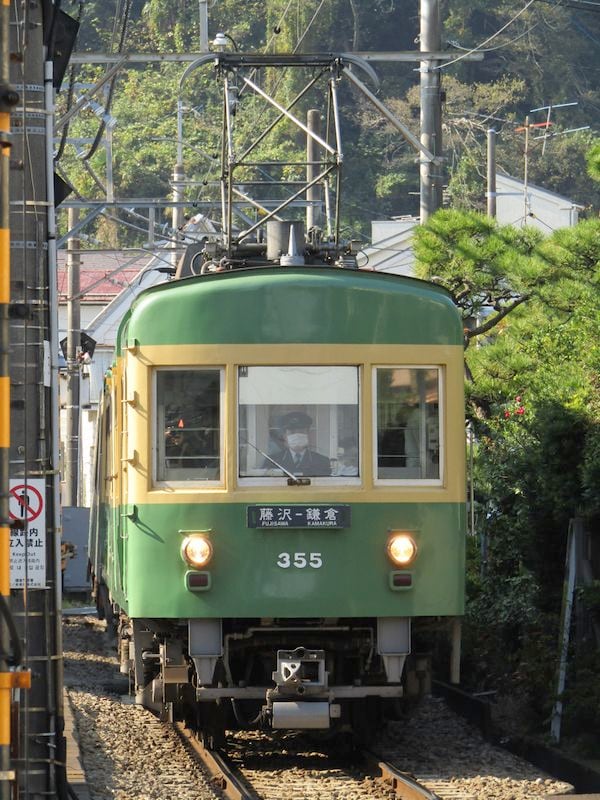 江ノ電305編成（筆者撮影）