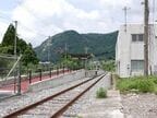 スイッチバックがある立野駅