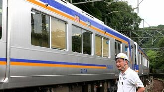 南海高野線　保線作業　橋本エリア担当区長