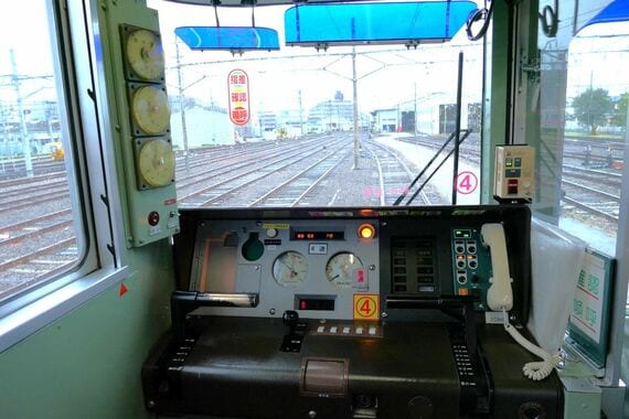 山陽電車 5000系 運転台