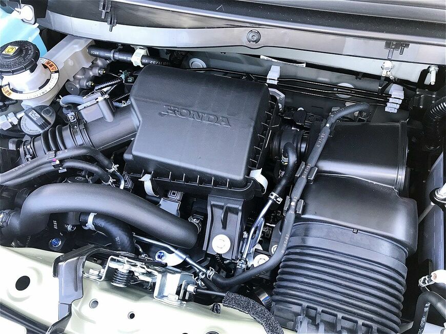 筆者が乗っている「N-VAN」（筆者撮影）