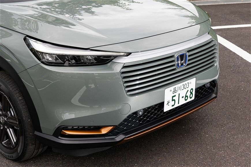 ホンダ「ヴェゼル」のディテール（写真：三木宏章）