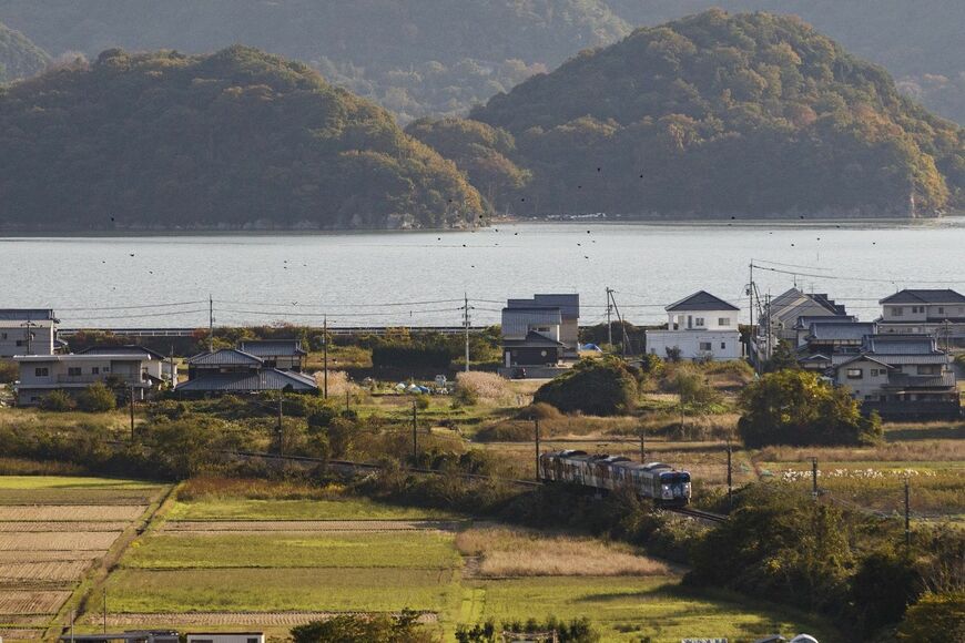瀬戸内海を眺めたければ赤穂線も悪くない（撮影：鼠入昌史）