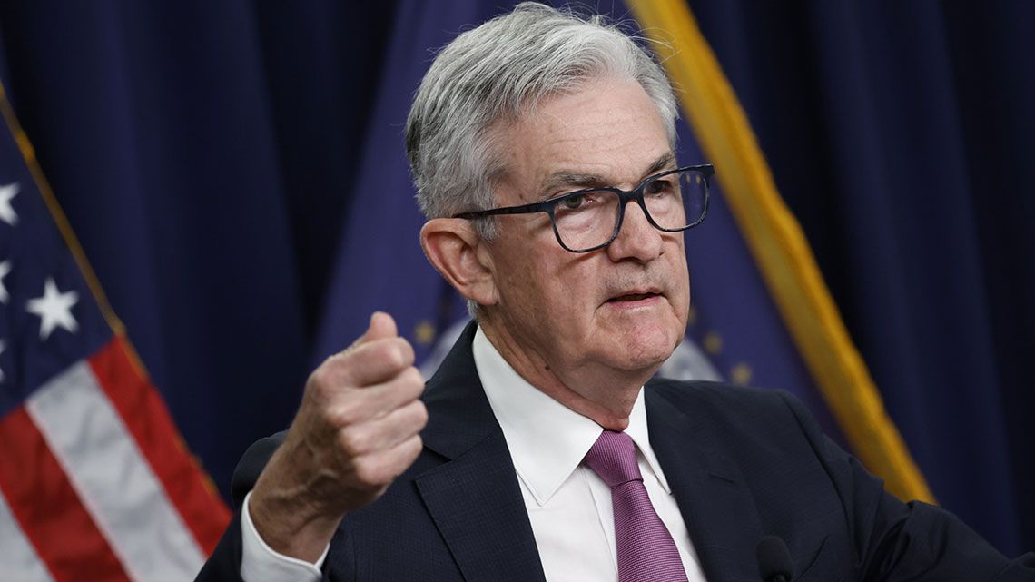 FRBのパウエル議長は、FOMCの金利決定を受けて記者会見を開催
