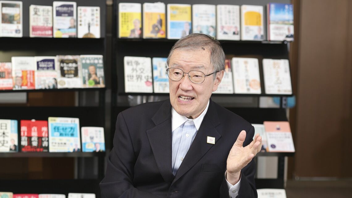 出口治明氏（撮影：尾形文繁）