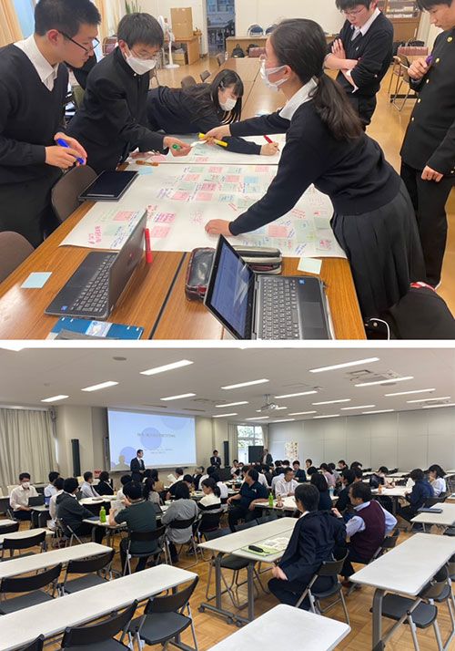 教職員・生徒を対象にしたワークショップ