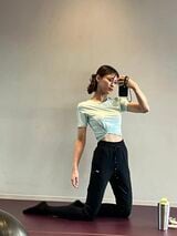 トレーニング中の写真（写真：本人提供）