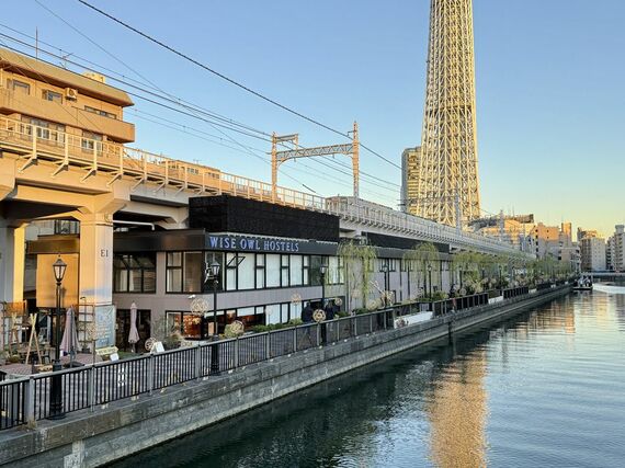 「東京ミズマチ」と北十間川