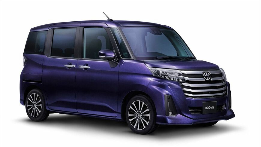 2020年9月のマイナーチェンジを機に「タンク」は販売終了となり「ルーミー」に一本化された（写真：トヨタ自動車）