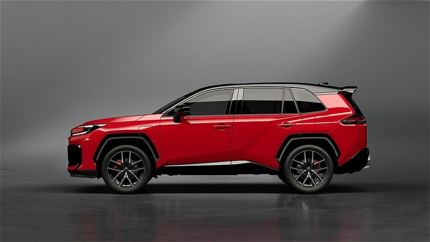 トヨタ新型「RAV4 GR SPORT（プロトタイプ）」（写真：トヨタ自動車）