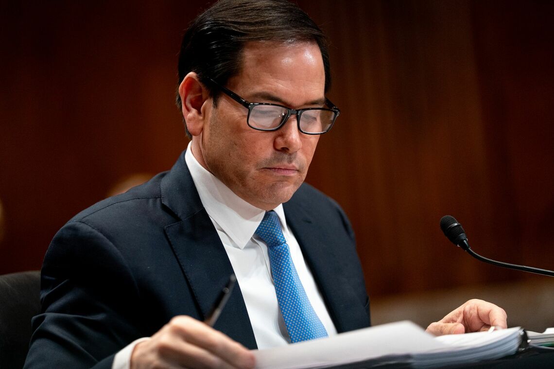 ルビオ長官Photographer: Nathan Howard/Bloomberg