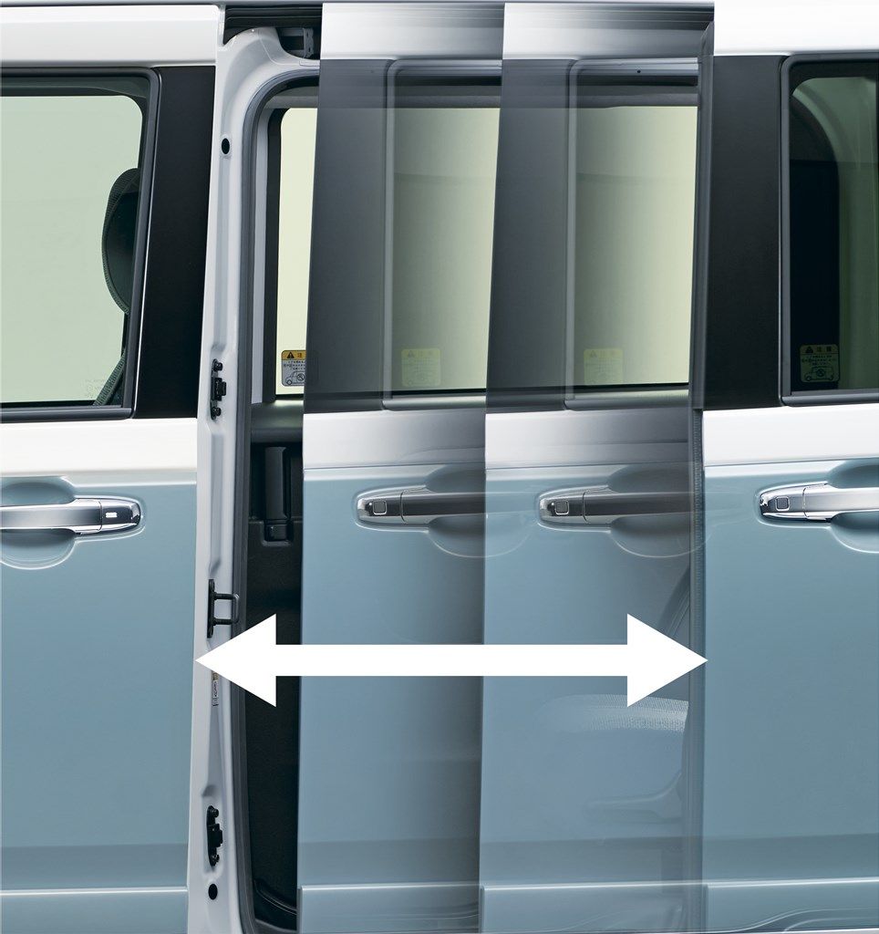 両側パワースライドドア