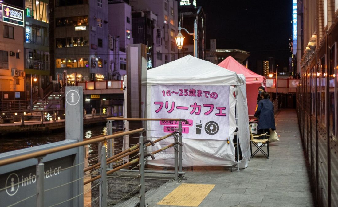 D×Pは昨年から「グリ下」にテントを出している