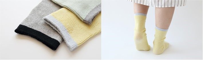 「カカトがない靴下 Unicks」