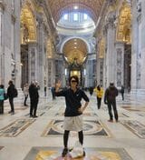 バチカン市国×YONEX（筆者撮影）