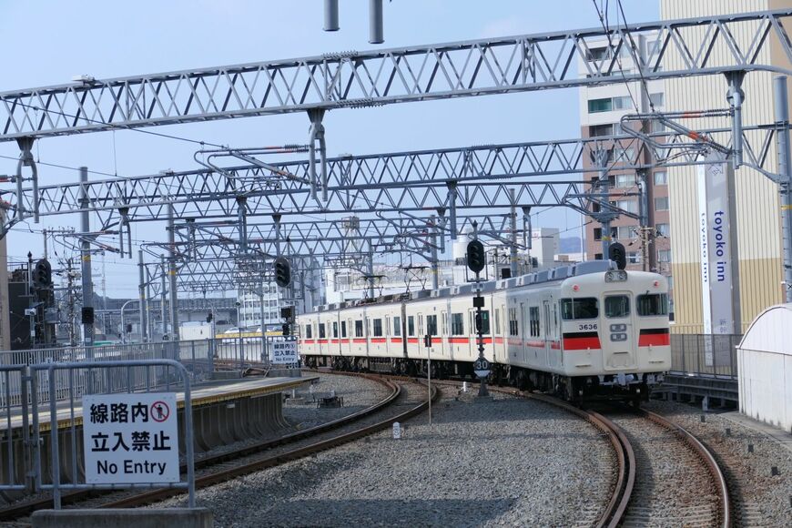 山陽姫路駅のホーム