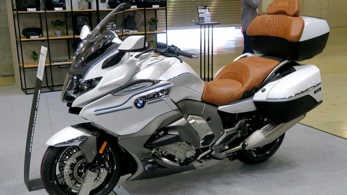 BMW「K1600GTL」（筆者撮影）