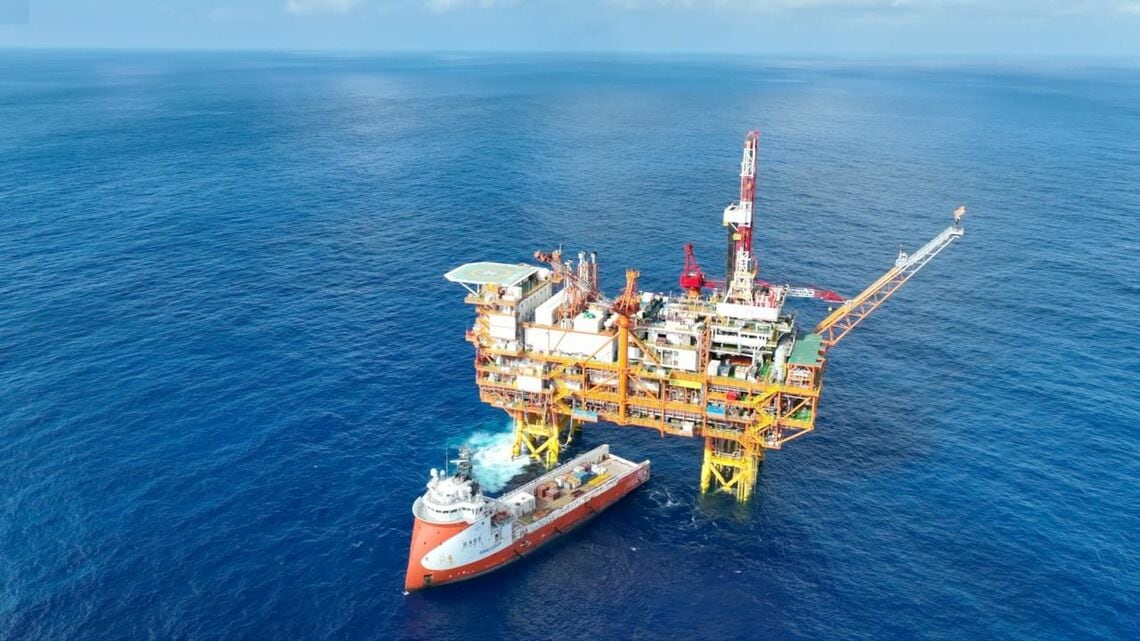 中国海洋石油が南シナ海に建設した「恩平15-1」は、アジア最大の海上石油掘削施設だ(写真は同社ウェブサイトより)