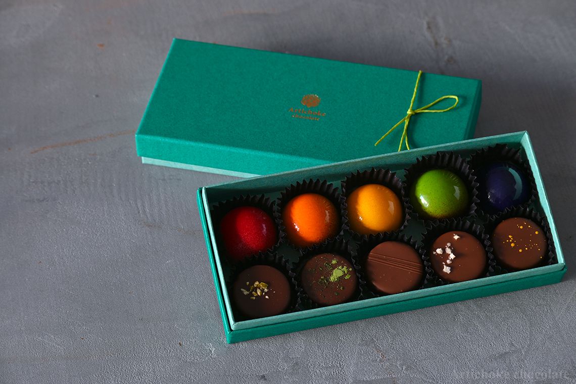 ボンボンショコラ（アーティチョークチョコレート）