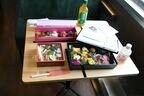 車内で出されるお弁当