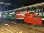 降雪のほぼない状態で運行されるJR北海道のラッセル車。