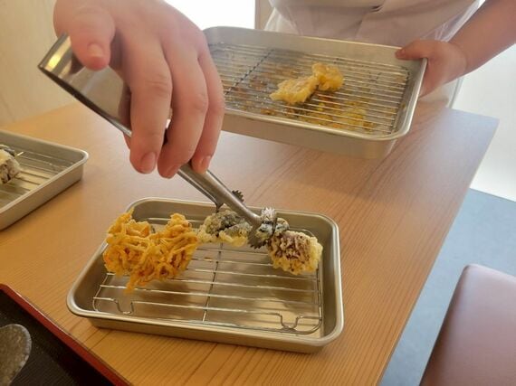 天ぷら定食あおぞら