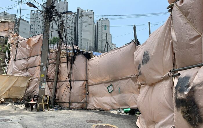 すでに取り壊されていたロケ地