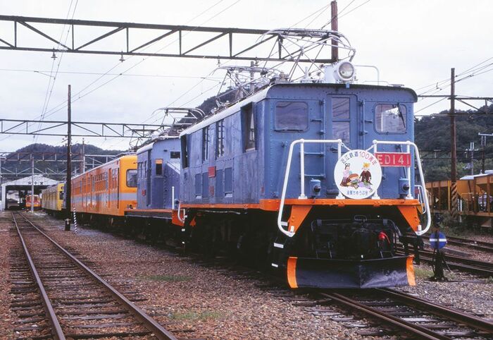 近江鉄道100周年のイベント列車