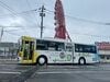 北九州で運行しているレトロフィット電気バス。