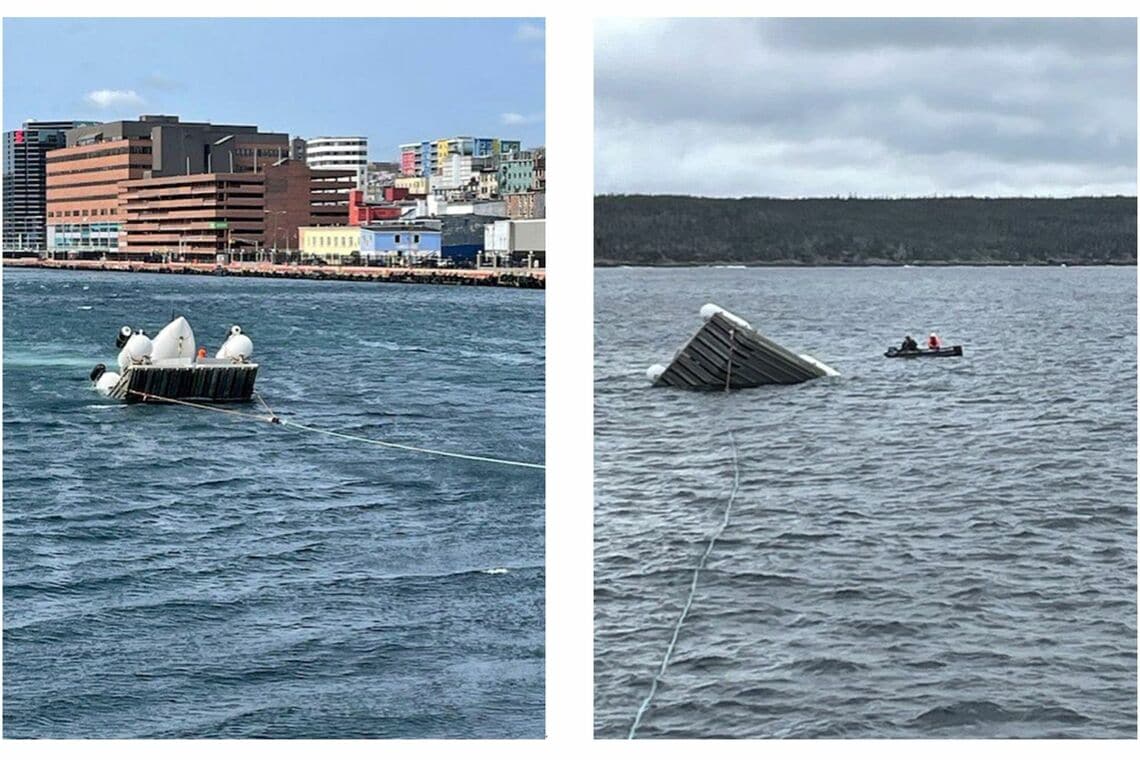 タイタン曳航中