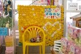 園内の売店には、スタッフさん手作りの小さなフォトスポットがあり心が和む。（筆者撮影）