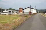 （旧線）上府駅の予定地だった場所。鉄道の痕跡らしきものは見当たらない（筆者撮影）
