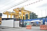 建設が進むマニラ首都圏地下鉄事業のCP101工区。「フィリピン鉄道訓練センター（PRI）」は同工区に含まれる車両基地に建設中だ（筆者撮影）