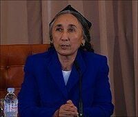 世界ウイグル会議カーディル議長が来日会見<br />--「われわれは中国との対話を望んでいる」