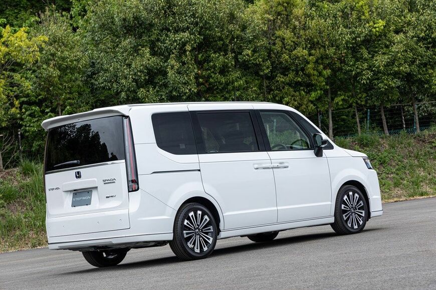 ホンダの新型ステップワゴン（東洋経済オンライン編集部撮影）