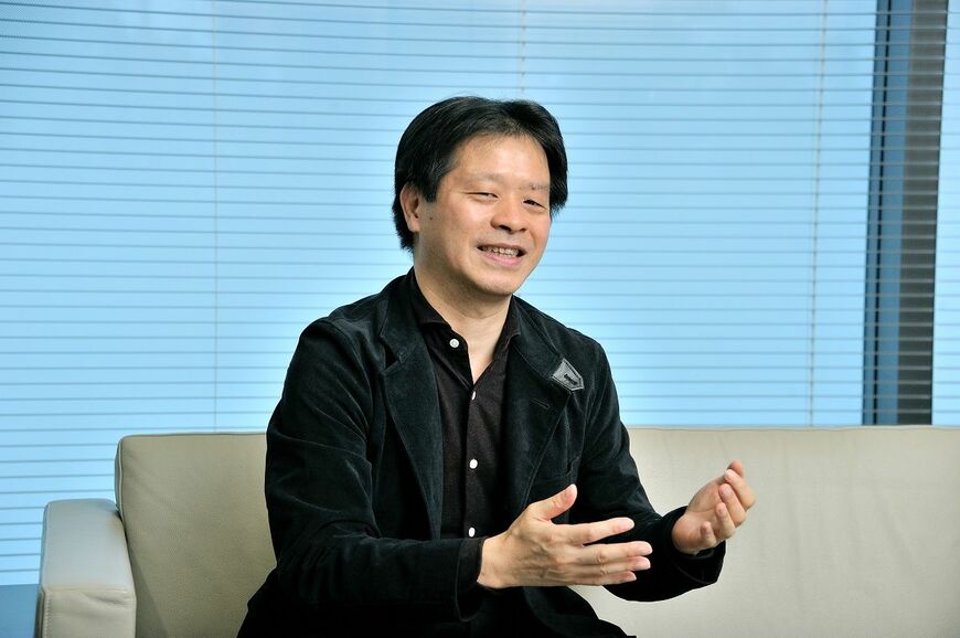 北瀬佳範（きたせ・よしのり）。FINAL FANTASY Ⅶ REMAKEプロデューサー。スクウェア・エニックス取締役兼執行役員兼開発担当 第一開発事業本部 事業本部長（撮影：梅谷秀司）