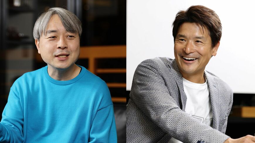 電通から独立したクリエイティブディレクターの東畑氏と齋藤氏。広告業界の今と未来、そして自分たちのやりたいことについて、2人が語る（撮影：尾形文繁）