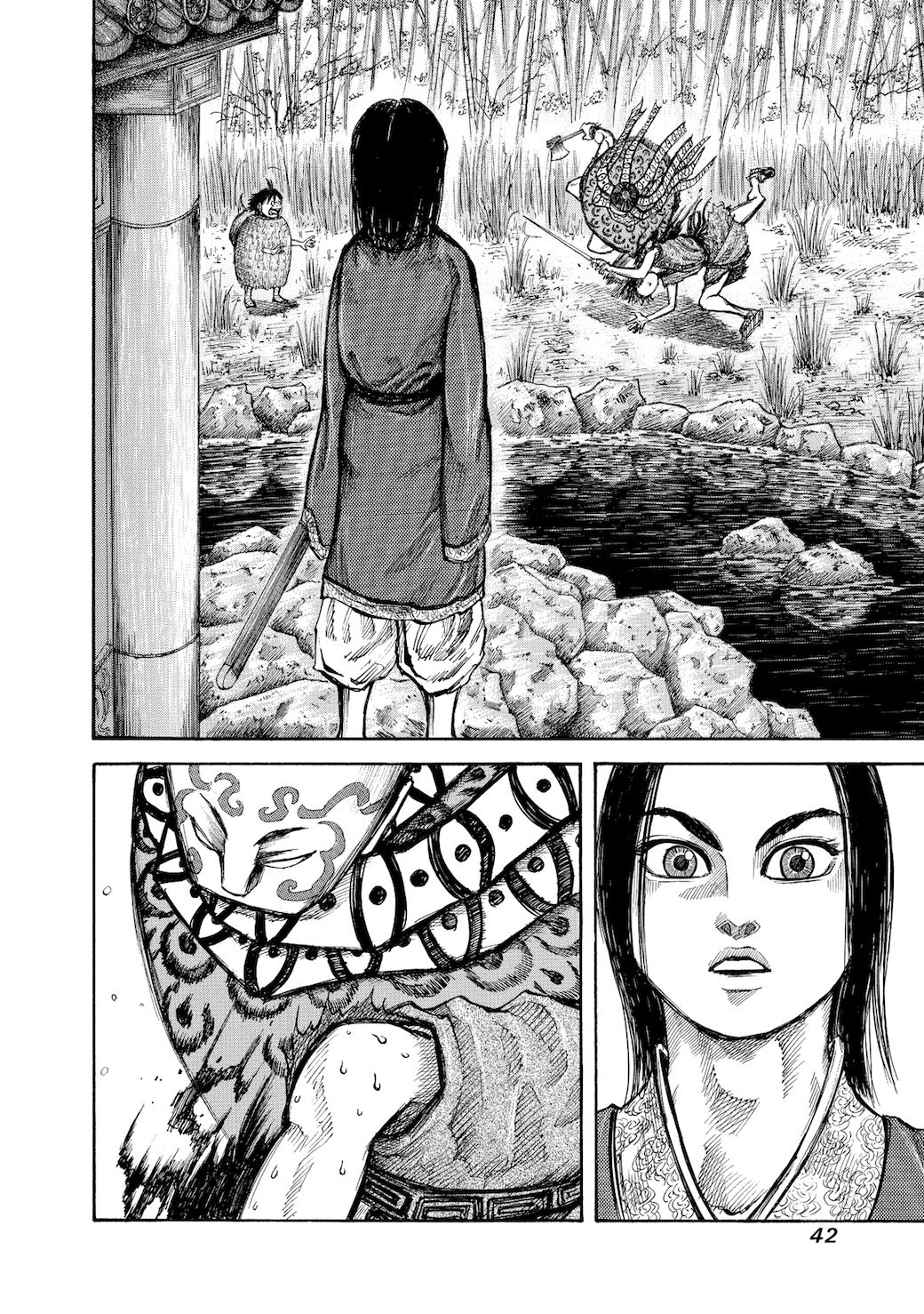 漫画 漫画 キングダム 第11話 ムタの殺気と呪縛 キングダム 東洋経済オンライン 社会をよくする経済ニュース