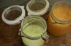 なめらかなメロンシロップの出来上がり