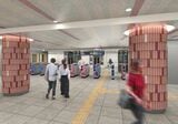 桜新町駅コンコースのリニューアルイメージ（画像提供：東急電鉄）