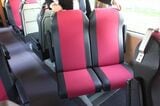 欧州では珍しい回転式座席を搭載した2等車内（撮影：橋爪智之）