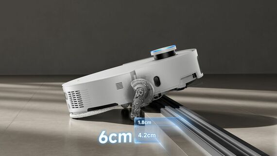 段差を上るロボット掃除機