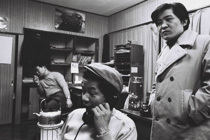 「ルパン三世」制作時。左から楠部大吉郎氏、