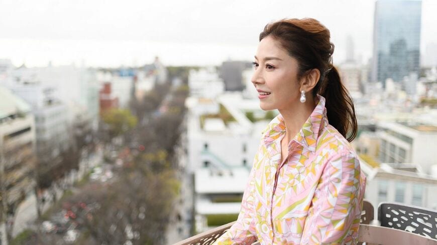 女優から美容家・起業家に転身した君島十和子さん（撮影：今祥雄）